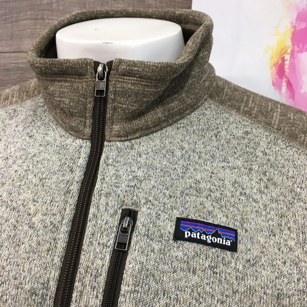 Patagonia Men's Better Sweater Fleece Quarter Zip Pullover Sweater Heather‎ XL